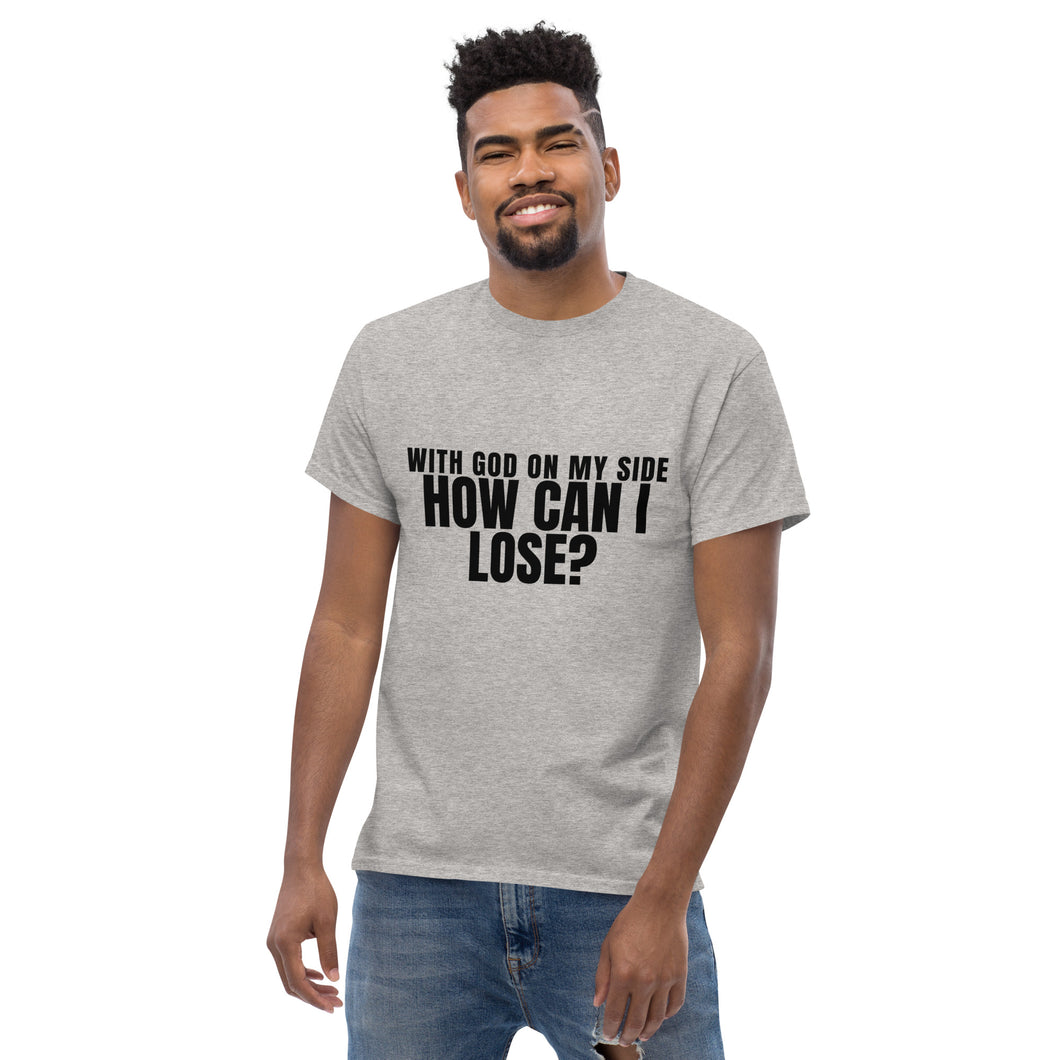 With God on My Side, Men's T-Shirt