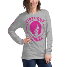 Load image into Gallery viewer, Virtuous Woman, Long Sleeve T-Shirt
