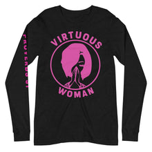 Load image into Gallery viewer, Virtuous Woman, Long Sleeve T-Shirt
