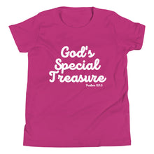 Load image into Gallery viewer, God&#39;s Special Treasure Girl&#39;s Youth Short Sleeve T-Shirt
